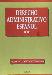 Derecho Administrativo Español II