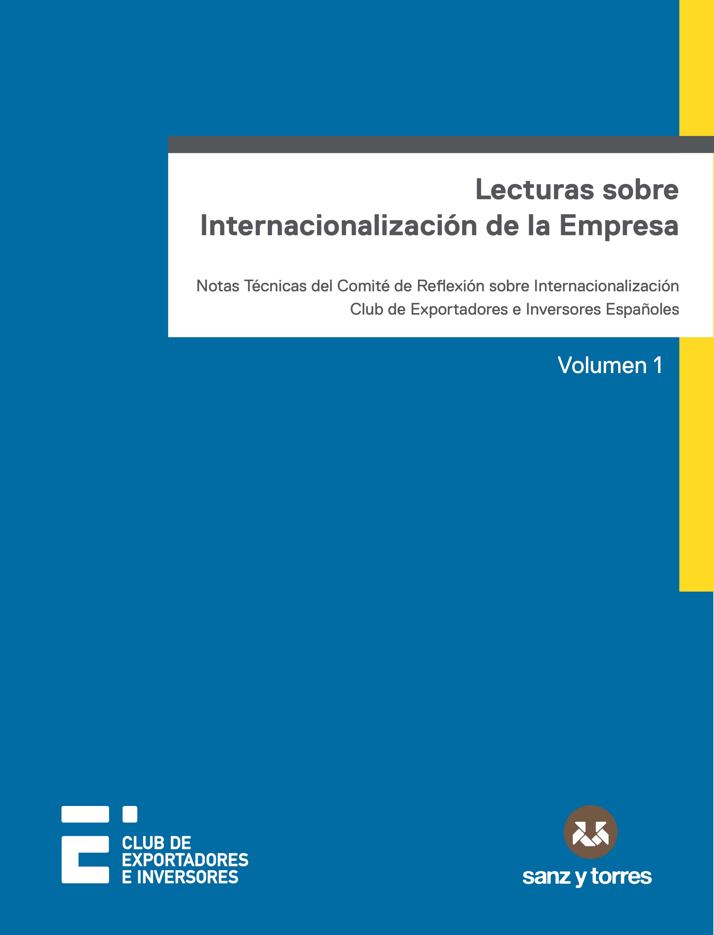 Lecturas Sobre Internacionalización De La Empresa (Volumen 1)