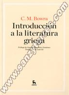 Introducción A La Literatura Griega