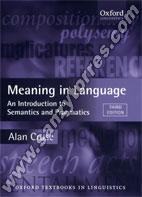 Meaning In Language An Introduction To Semantics and Pragmatics