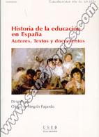 Historia De La Educación En España Autores Textos Y Documentos