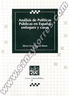 Análisis De Políticas Públicas En España