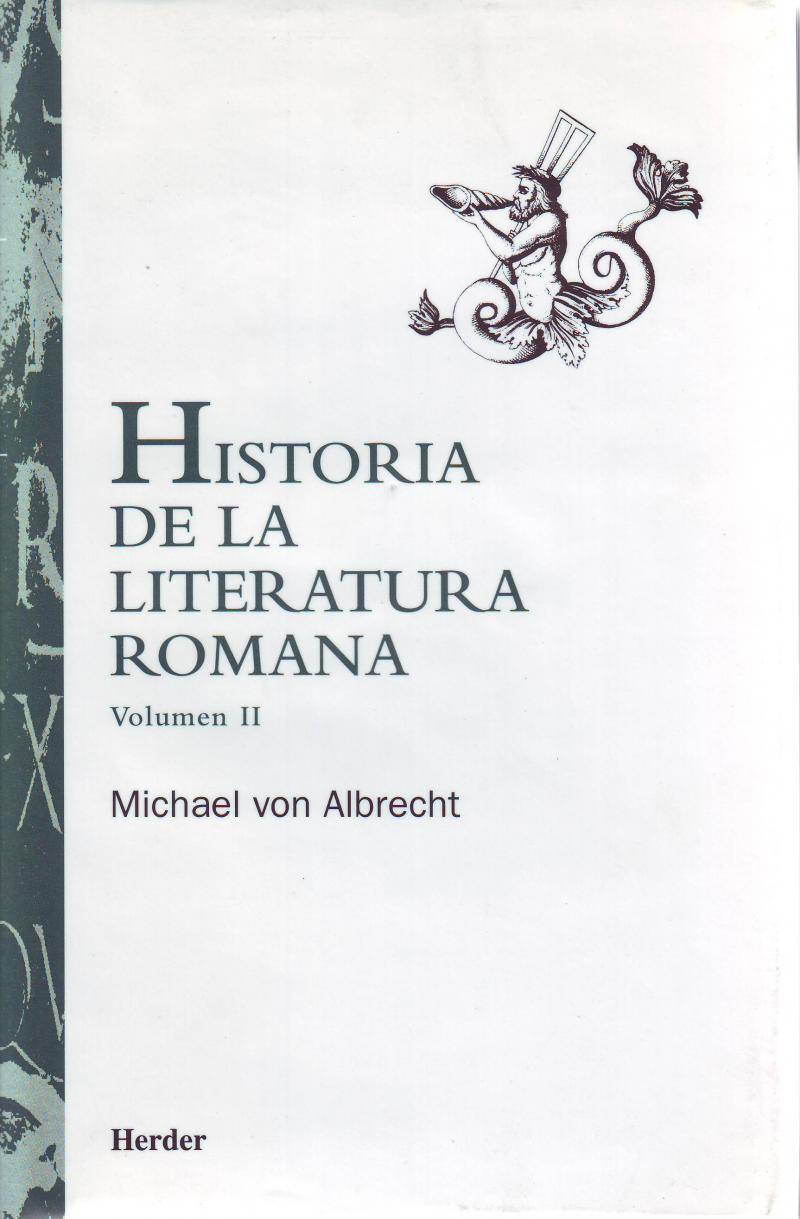 Historia De La Literatura Romana Vol II 