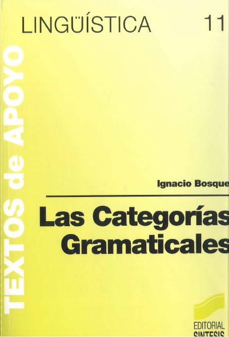 Las Categorías Gramaticales