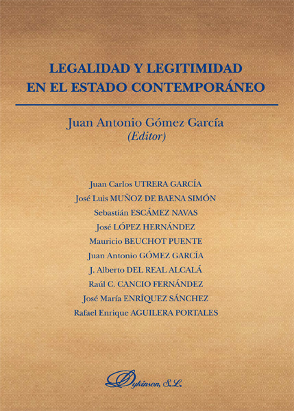 Legalidad y legitimidad en el estado contemporáneo