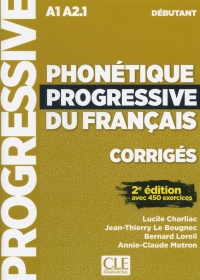 Phonétique Progessive Du Français Corrigés Debutant 