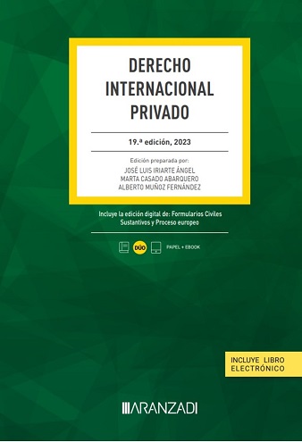 Derecho Internacional Privado. Código 