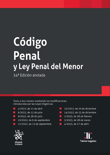 Código Penal Y La Ley Penal Del Menor 