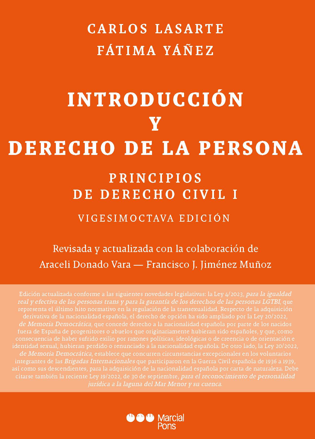 Introducción Y Derecho De La Persona 