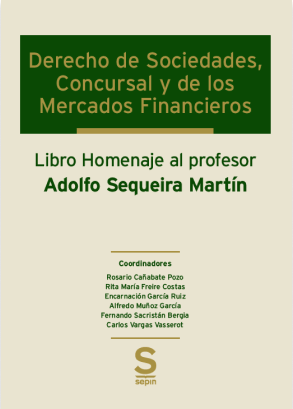 Derecho De Sociedades Concursal Y De Los Mercados Financieros