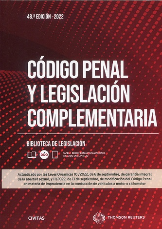 Código Penal Y Legislación Complementaria 