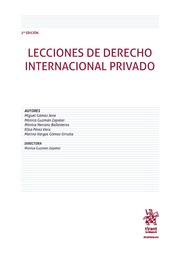 Lecciones De Derecho Internacional Privado 