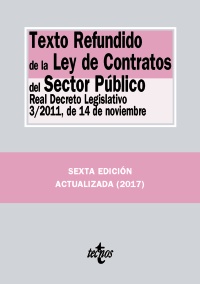 Texto refundido de la Ley de Contratos del Sector Público