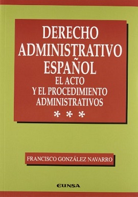 Derecho Administrativo Español III