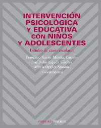 Intervención Psicológica Y Educativa Con Niños Y Adolescentes 