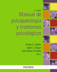 Manual De Psicopatología Y Trastornos Psicológicos