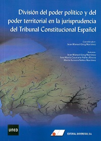 División Del Poder Político Y Del Poder Territorial En La Jurisprudencia Del Tribunal Constitucional