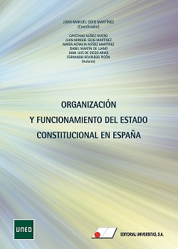 Organización Y Funcionamiento  Del Estado Constitucional En España 
