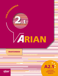 Arian A2.1 Lan-Koadernoa + Erantzunak