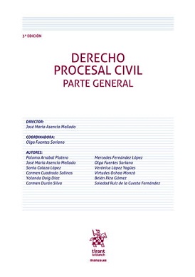 Derecho Procesal Civil. Parte General 