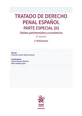 Tratado De Derecho Penal Español Parte Especial (II) 2 Volúmenes