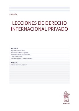 Lecciones De Derecho Internacional Privado 