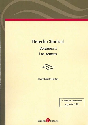 Derecho Sidical Volumen I Los Actores 